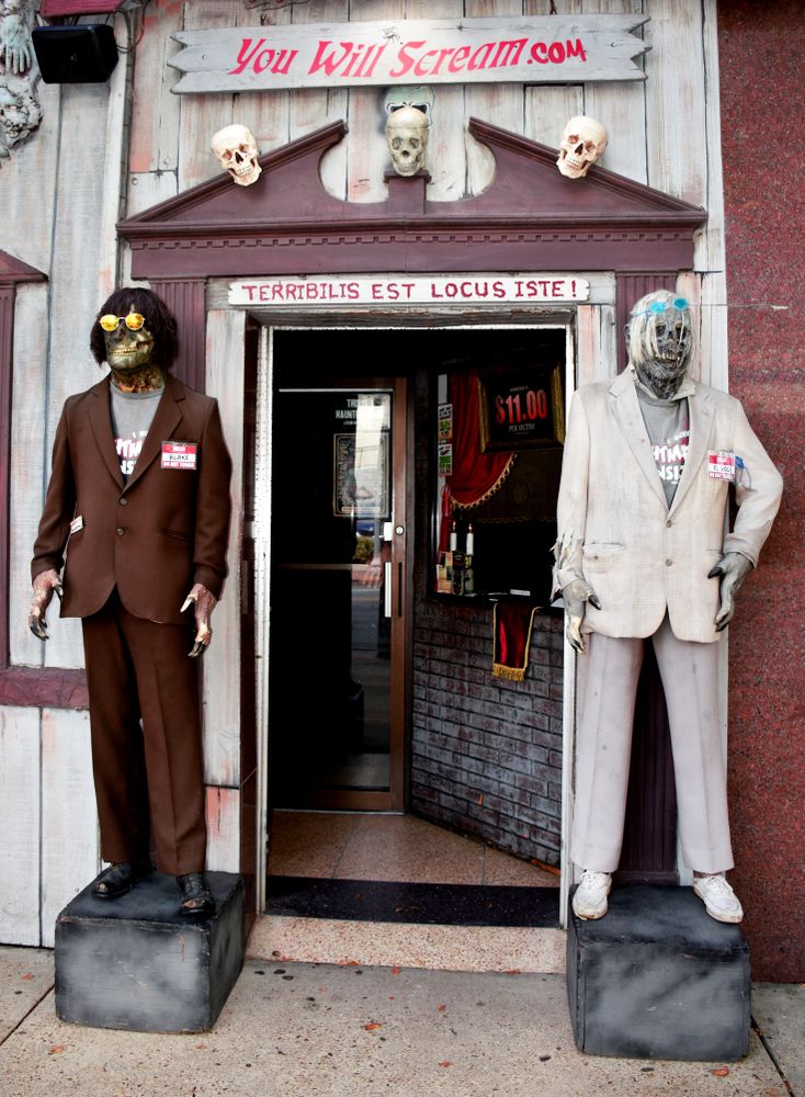 Entrance to the Nightmare Mansion