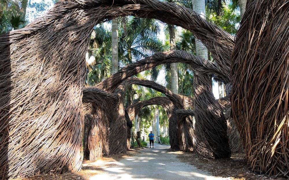 Arches at McKee Botanical Gardens