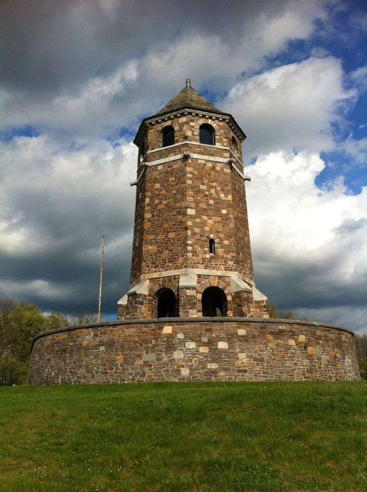 Daytime view of Fox Hill Tower