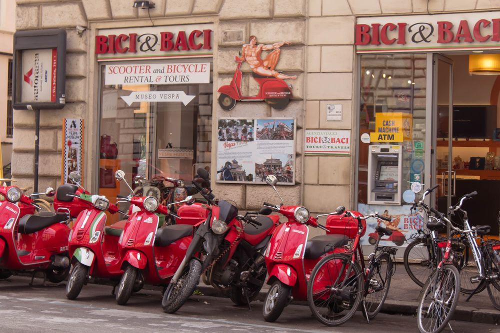 Vespa tour in Rome