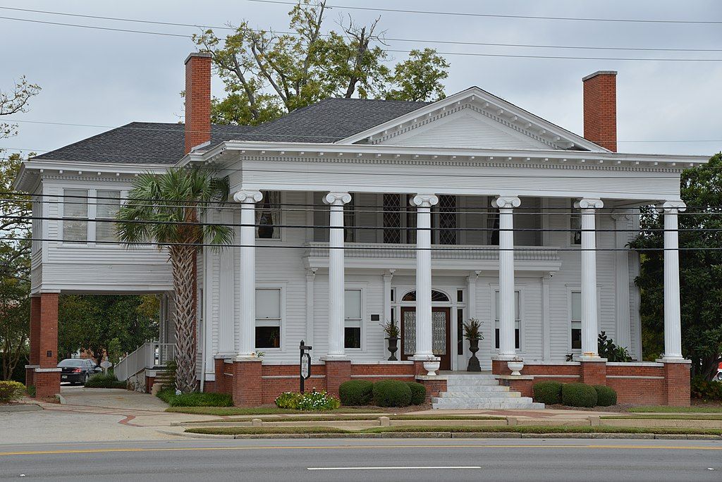 Exterior of Barber-Pittman House