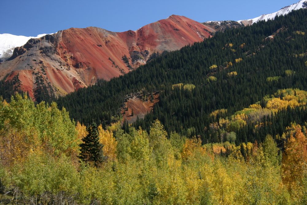 View of Red Mountain Pass