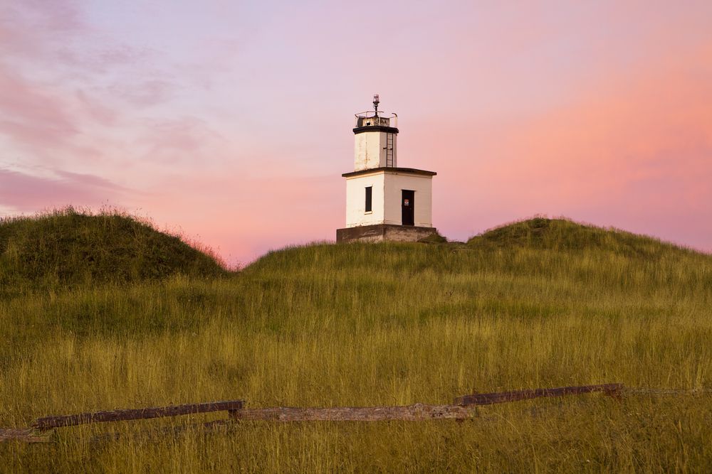 Sunset from Cattle Point Lighthouse