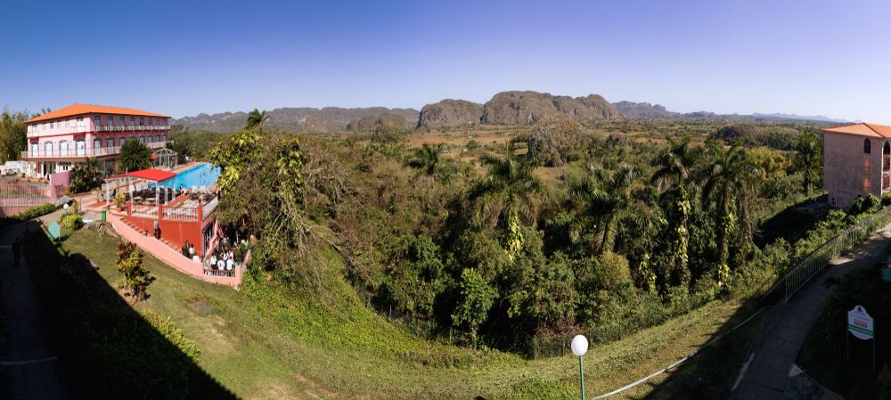 The view from Hotel Los Jazmines’ Viewpoint
