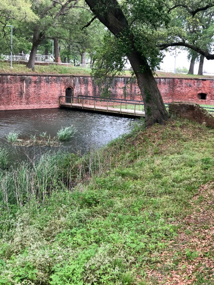 Entrance to Fort Jackson