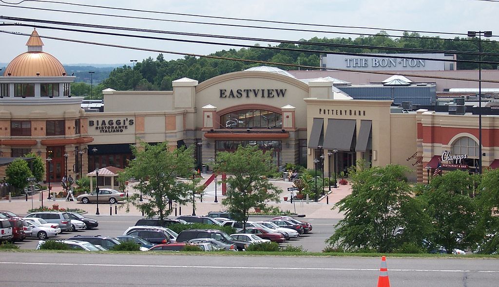 Exterior of Eastview Mall