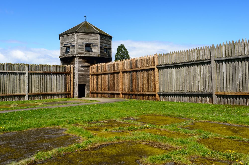 Watch tower of Fort Vancouver National Historic Site