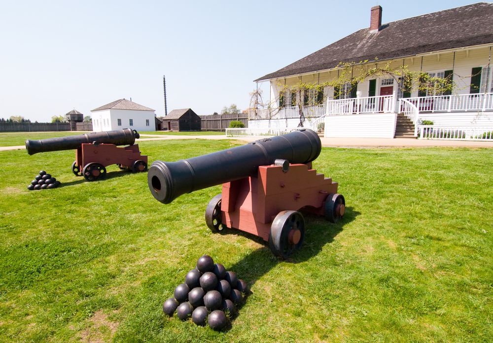 Cannons at Fort Vancouver National Historic Site