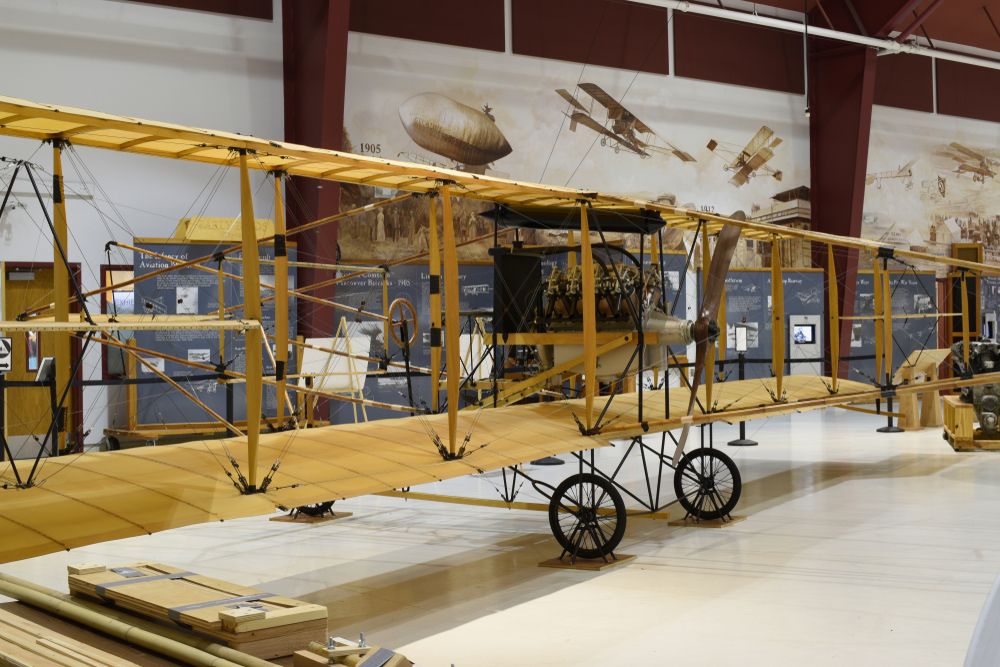 Aircraft in Pearson Air Museum