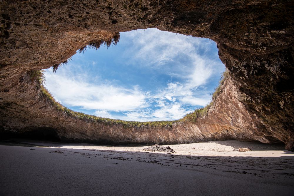 Cave in Playa Punta de Mita