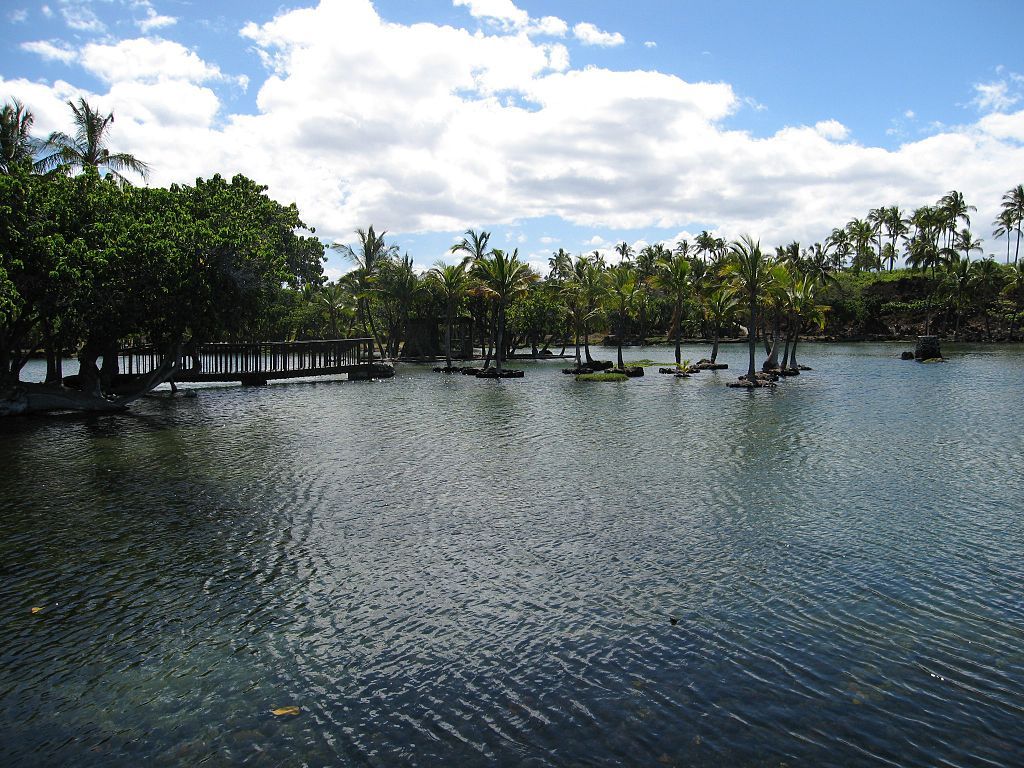 Waters of Kalahuipua’a Fishponds