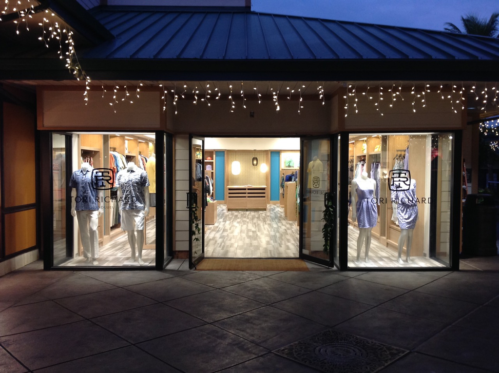 Tori richard store in Kings’ Shops