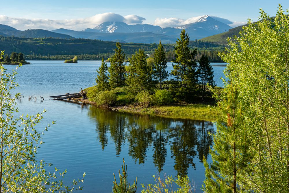 View of Dillon Reservoir