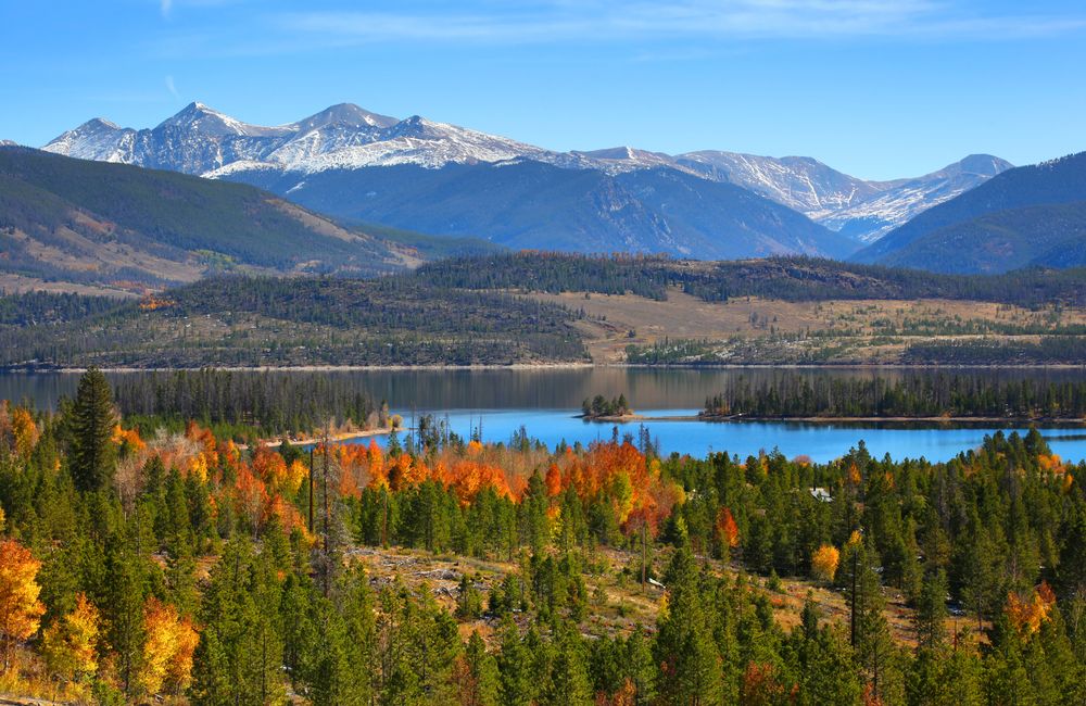 View of Dillon Reservoir