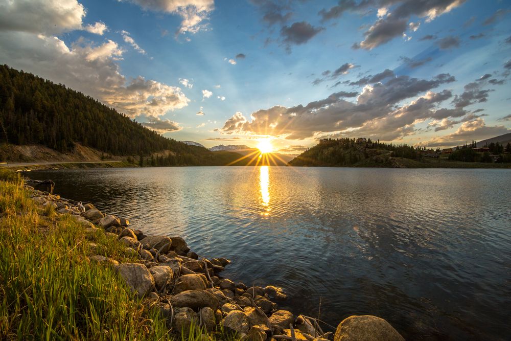 View of Dillon Reservoir