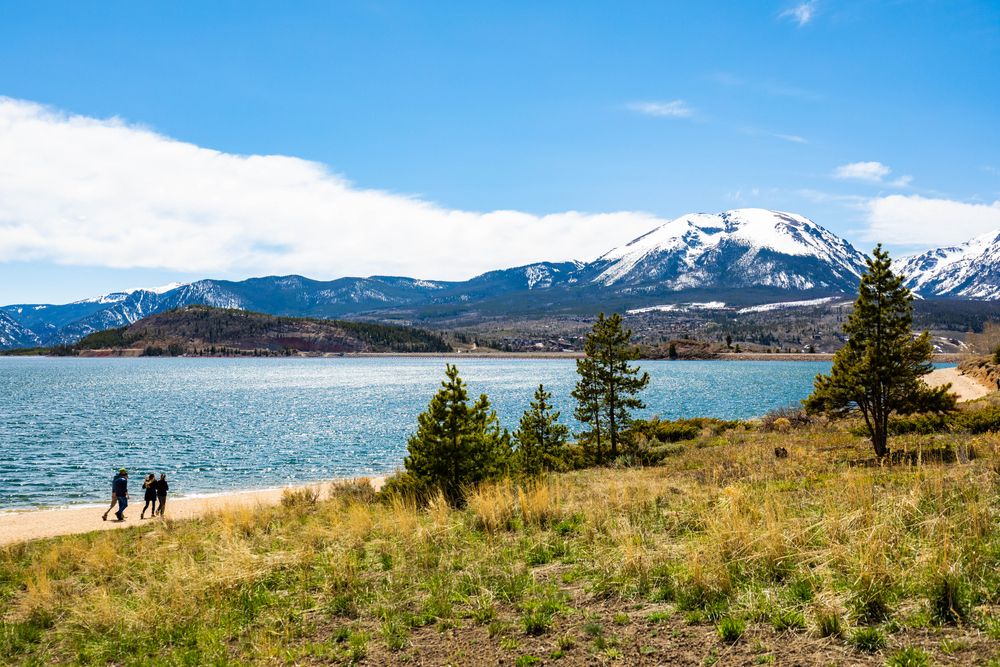 View of Dillon Reservoir