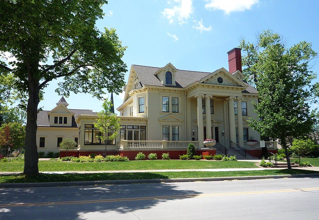 View of the Yawkey House Museum from across the street