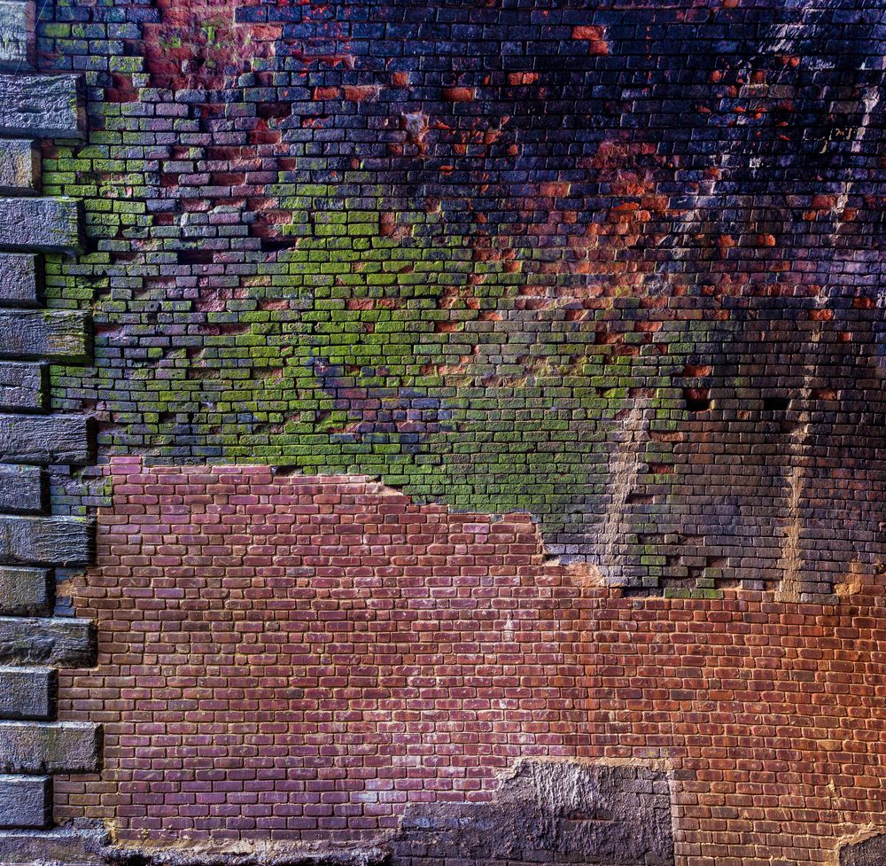Brickwork details in Blue Ridge Tunnel