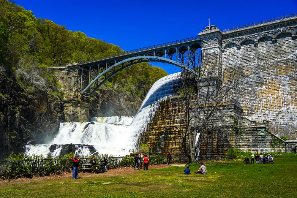 People at Croton Gorge Park