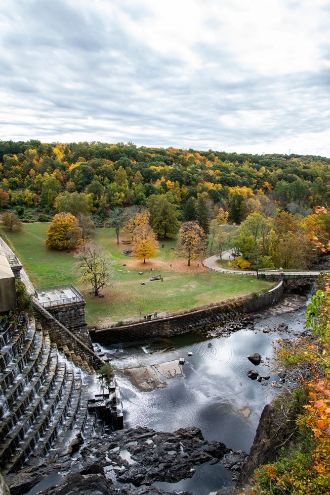 Top view of Croton Gorge Park