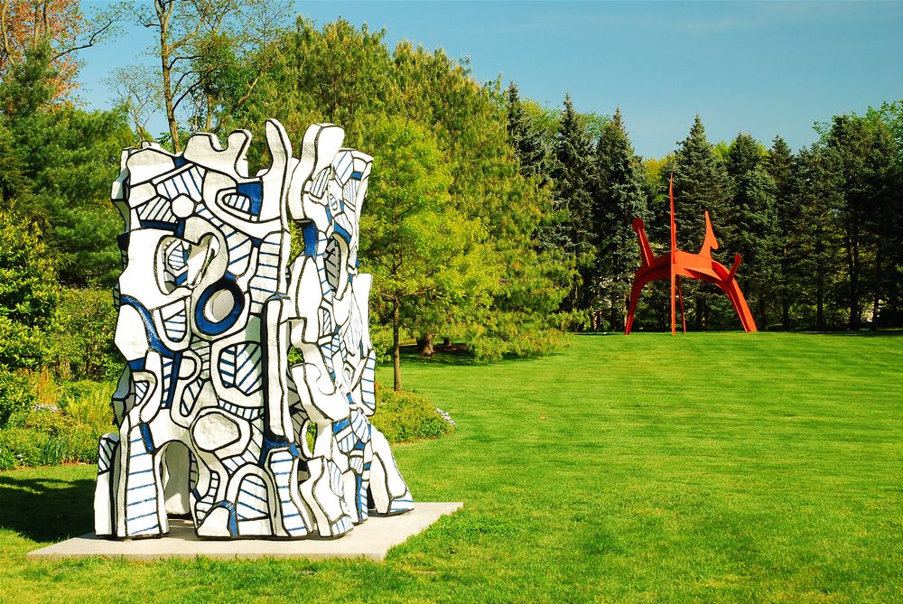 Sculptures at Donald M Kendall Sculpture Gardens