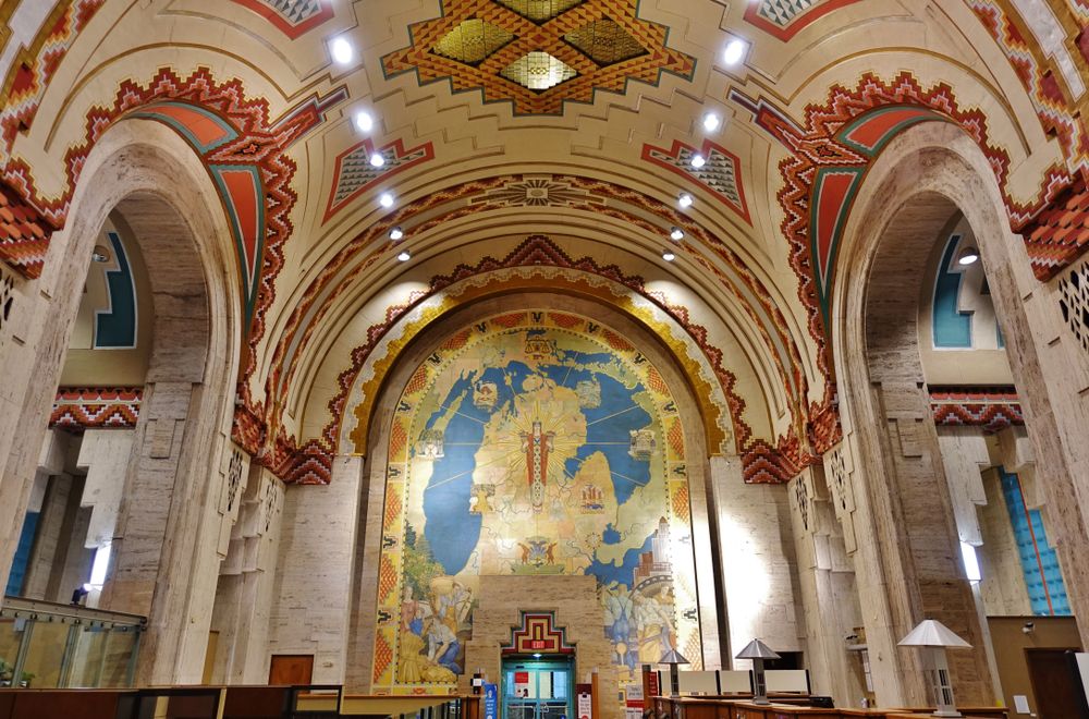 Interior of the Guardian Building