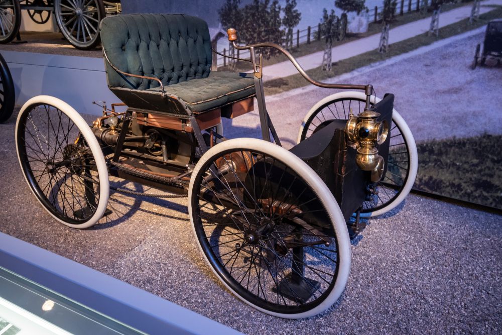 A vehicle in Henry Ford Museum of American Innovation