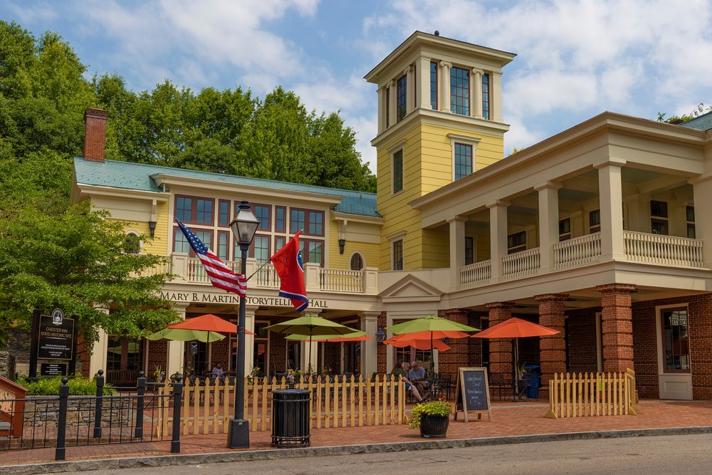 A building at the Historic Jonesborough