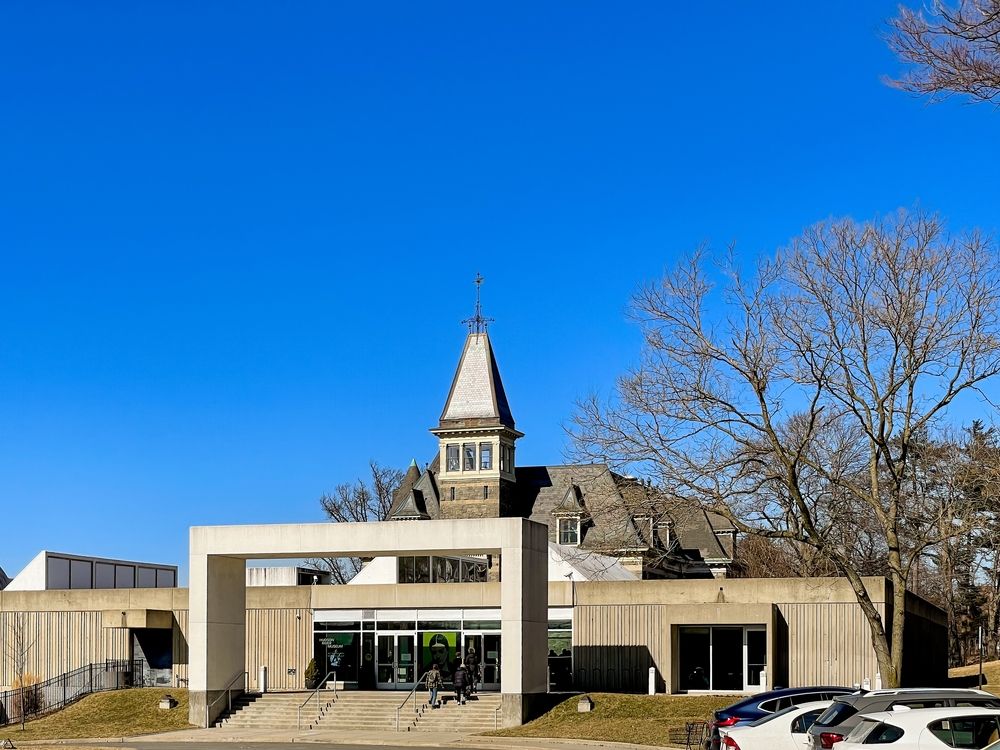 Exterior of Hudson River Museum