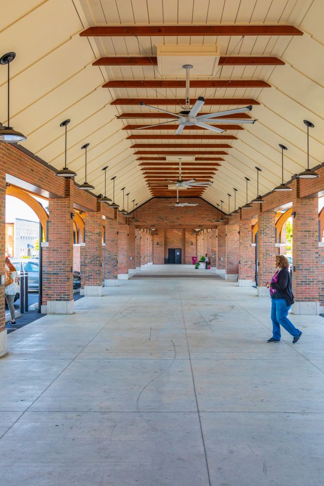 The building of Johnson City Farmers’ Market