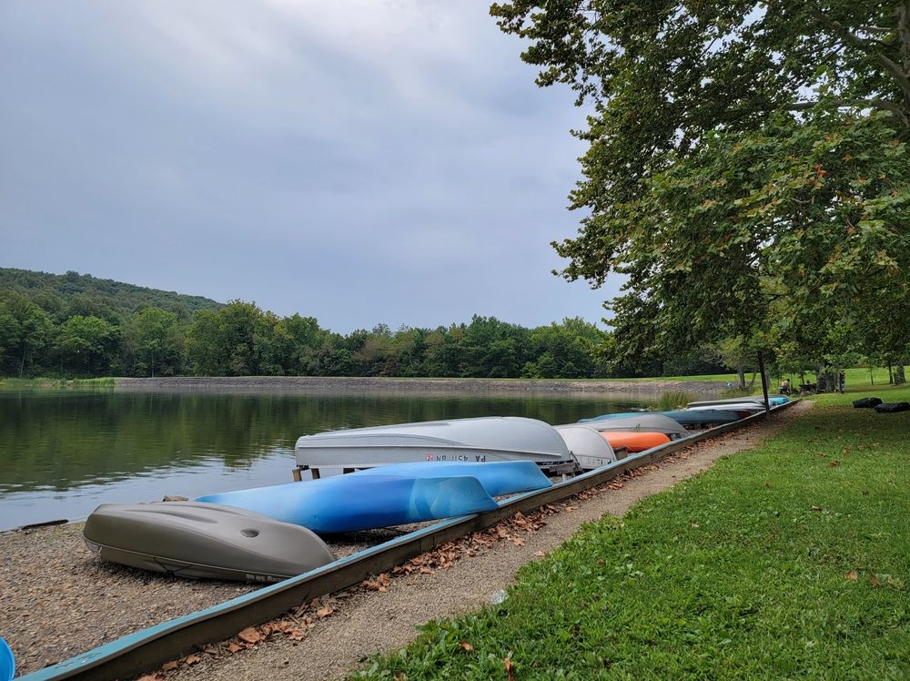 Boats at Keystone State Park