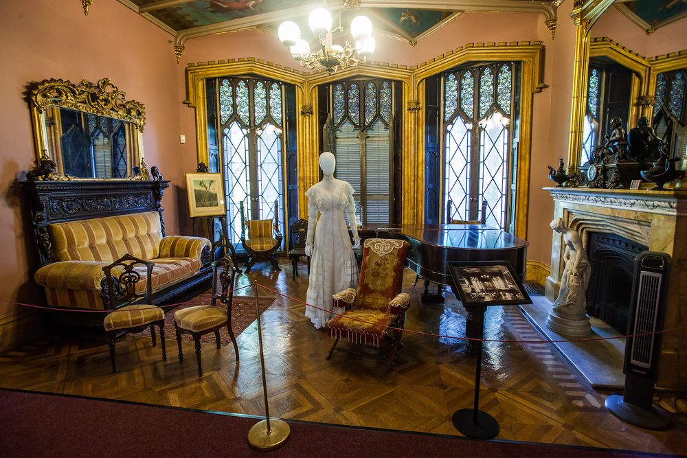 Interior of the Lyndhurst Mansion