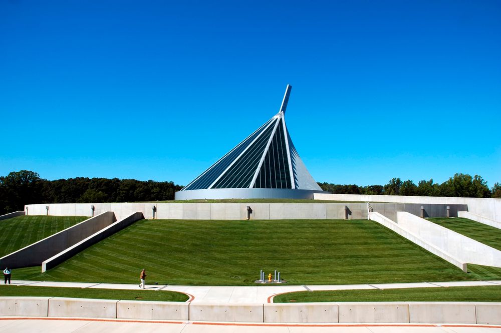 Exterior of the National Museum of the Marine Corps