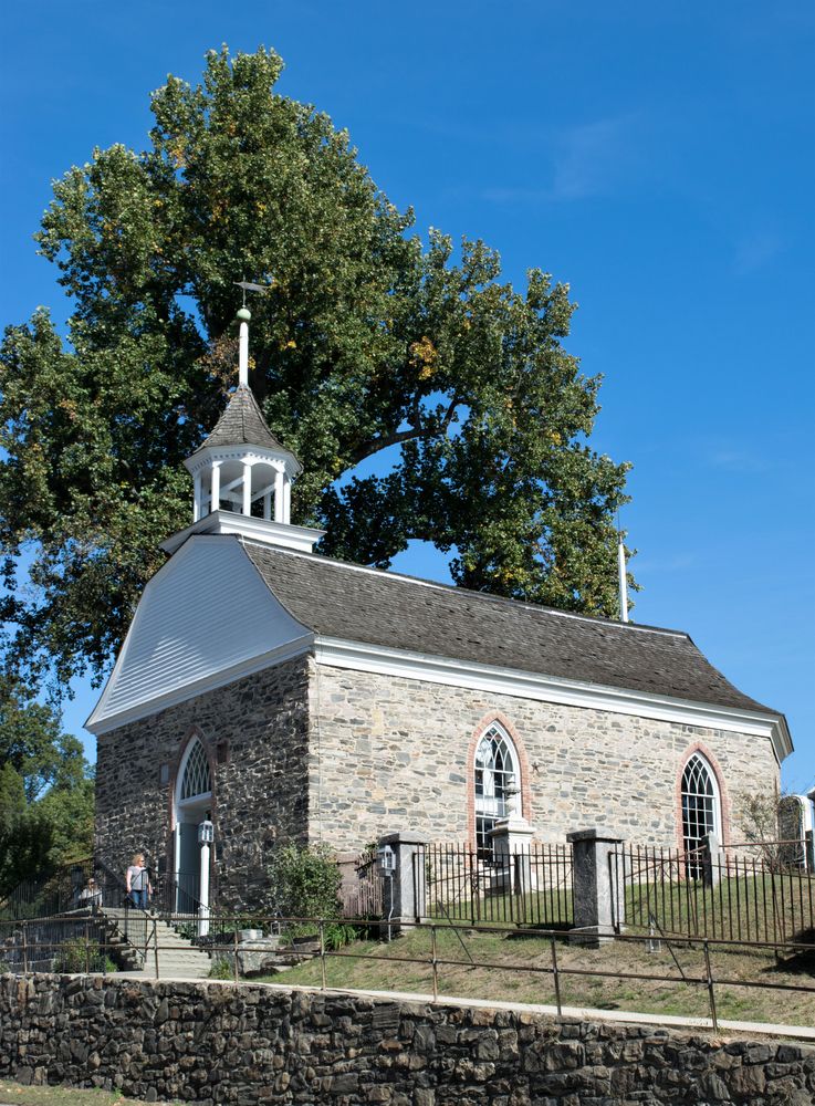 Exterior of the Old Dutch Church of Sleepy Hollow