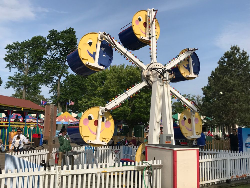 A ride at Playland Park