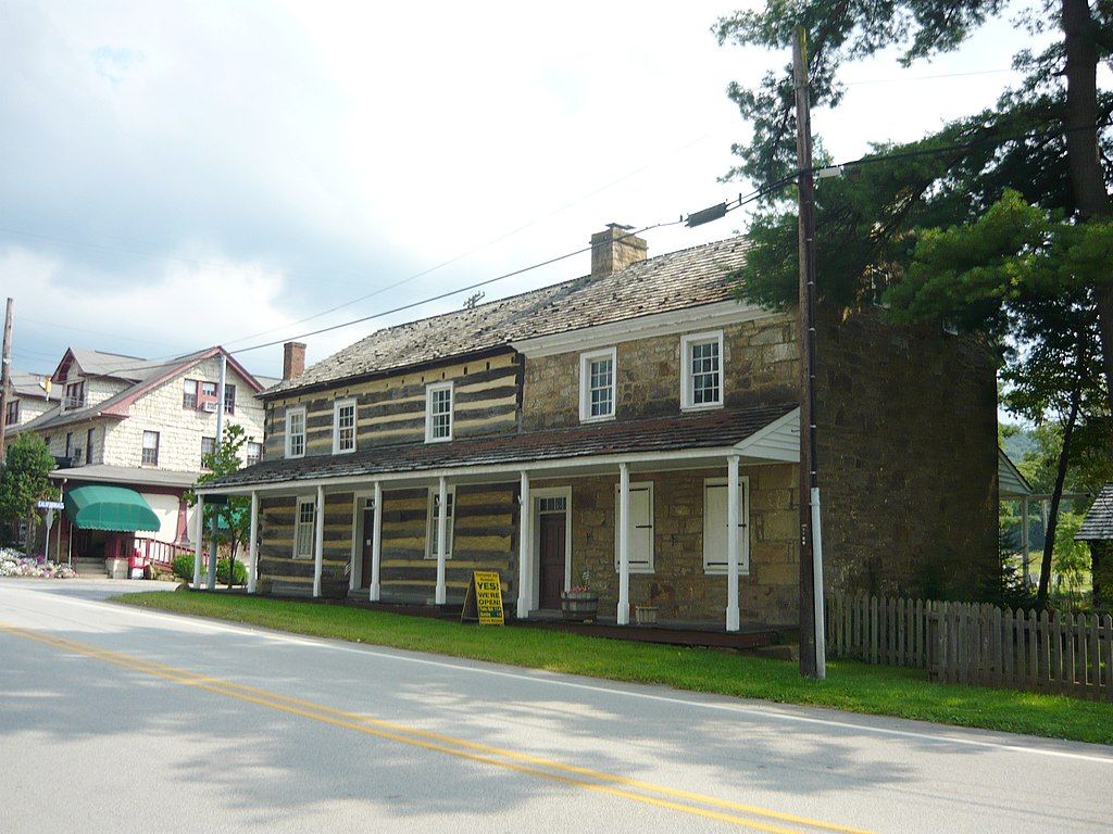 Exterior of The Compass Inn Museum