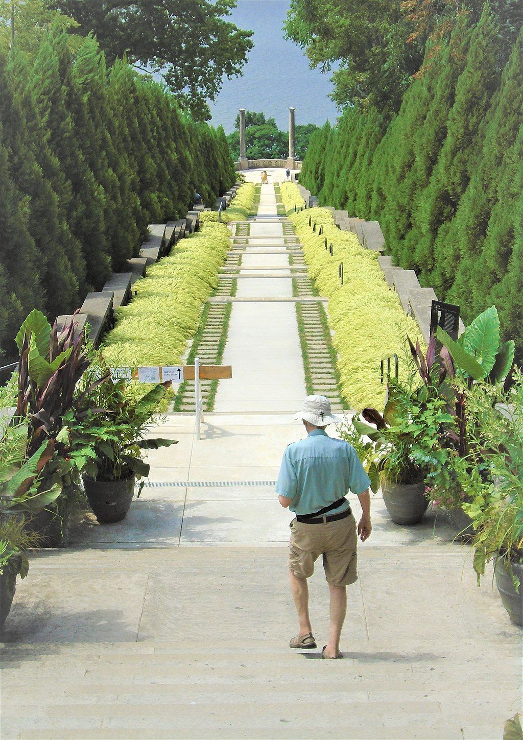 The vista at Untermyer Gardens Conservancy