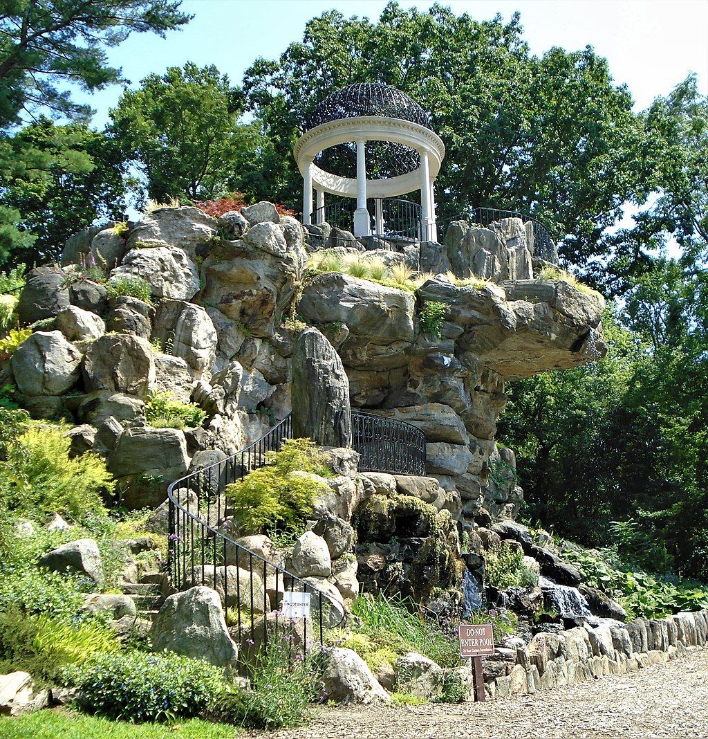 Temple of love at Untermyer Gardens Conservancy