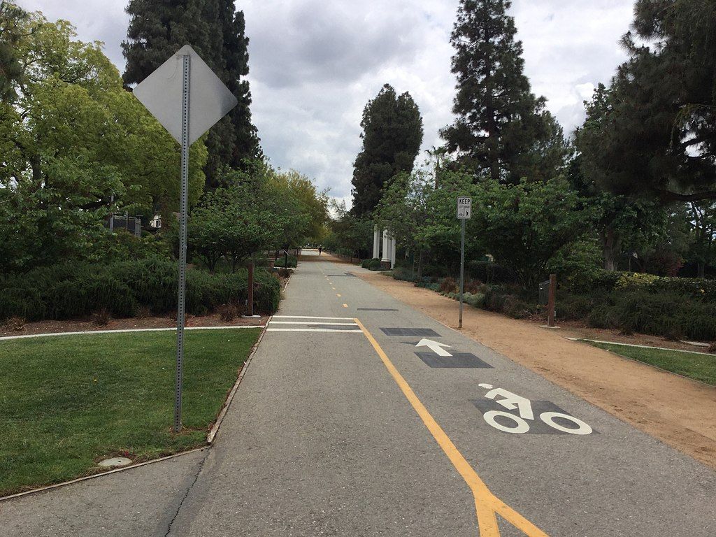 Palm park at Whittier Greenway Trail