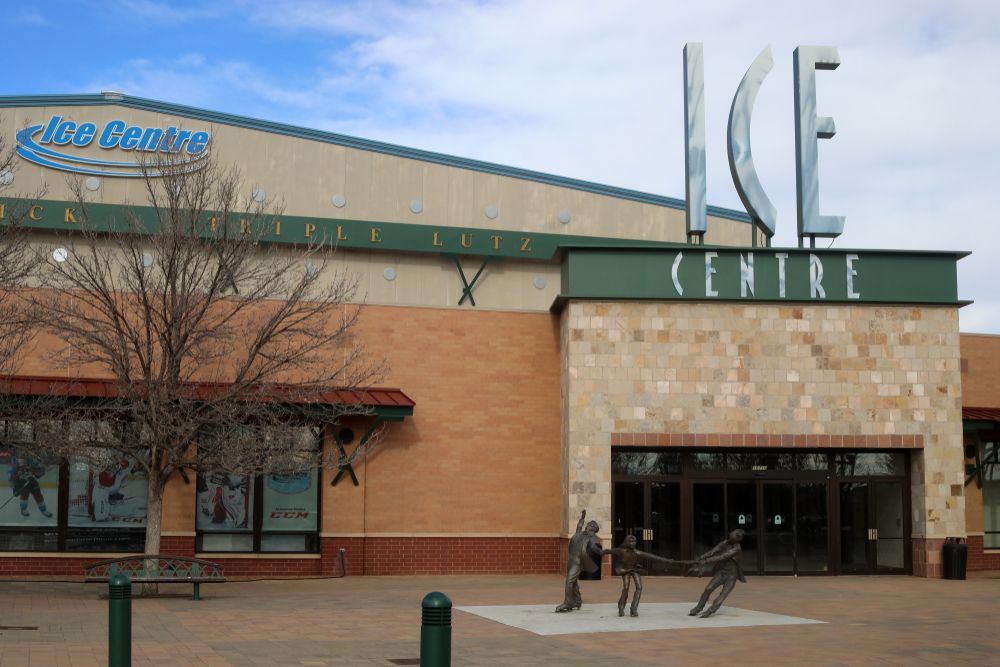 Exterior of the Ice Centre At The Promenade