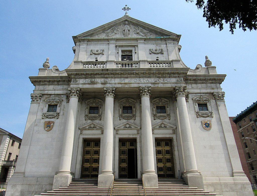Exterior of the Basilica of the Immaculate Conception
