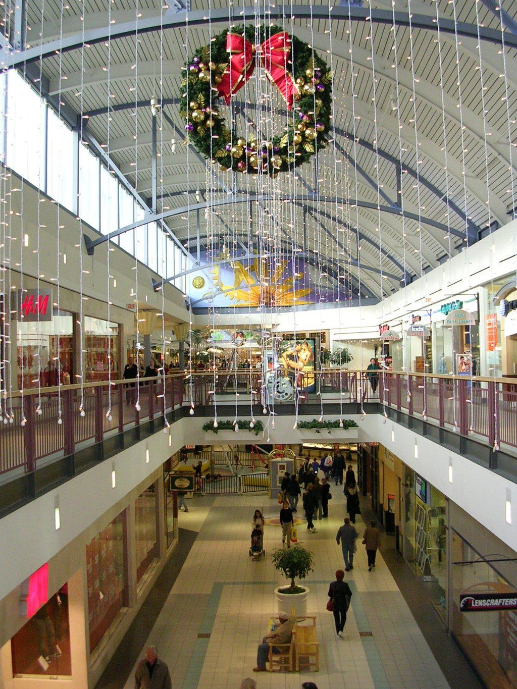 Interior of Brass Mill Center