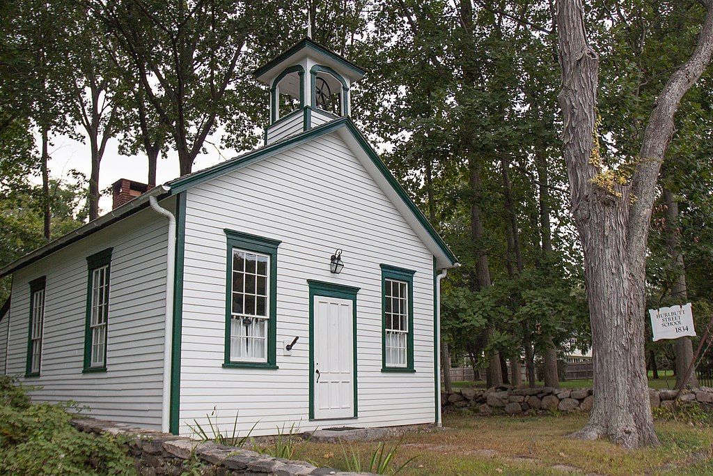 Exterior of the Hurlbutt Street School House