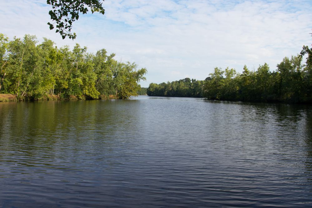 The waters of Naugatuck River
