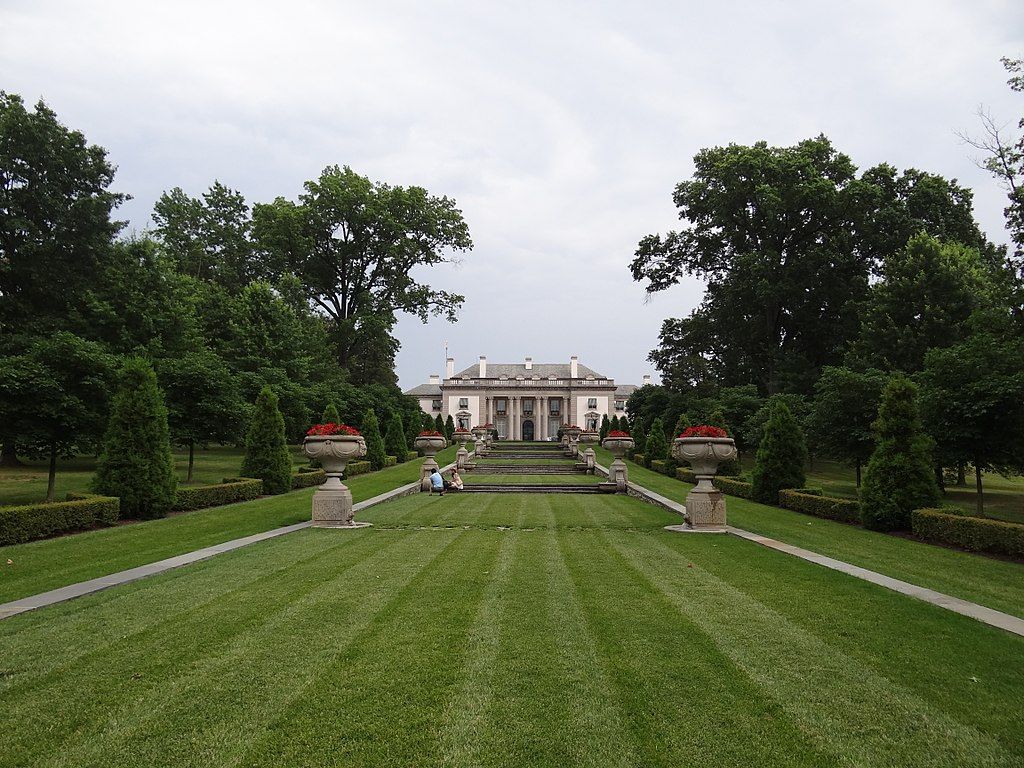 The grounds of Nemours Mansion and Garden