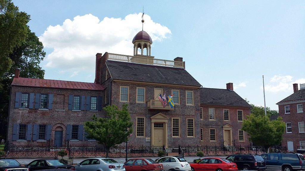 Exterior of the New Castle Courthouse Museum