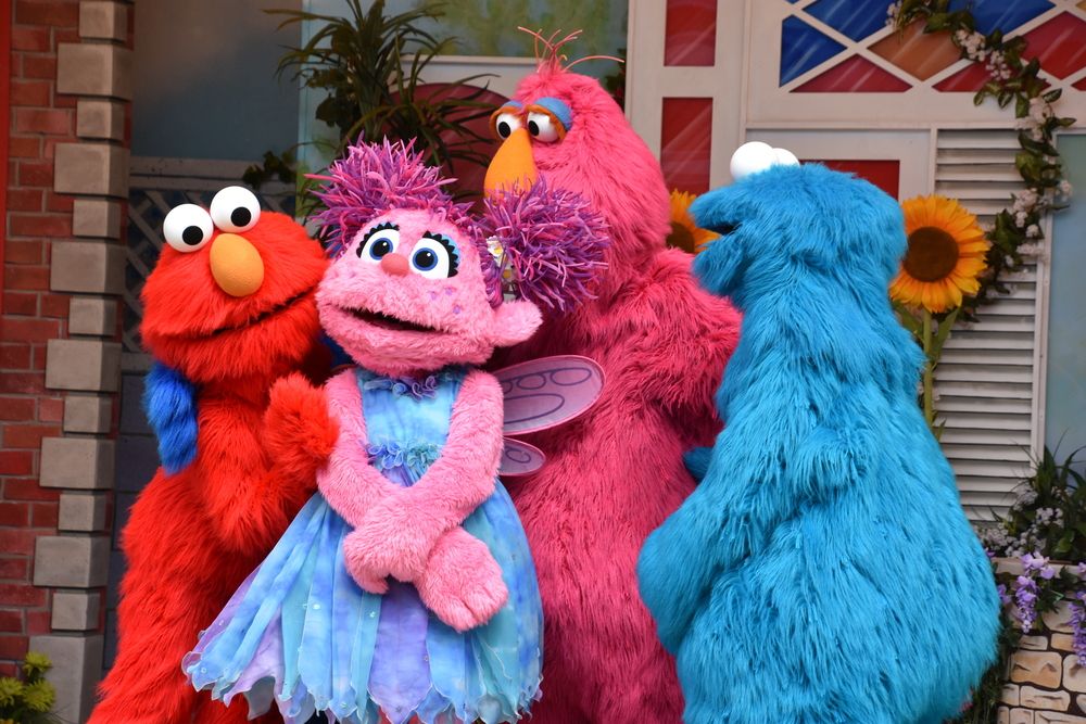 Sesame Place characters in Bucks County