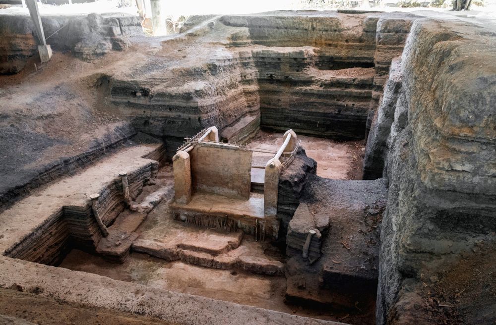 Ruins at Joya de Ceren Archaeological Site