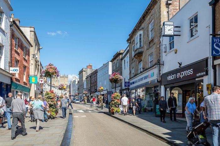 Wells high street