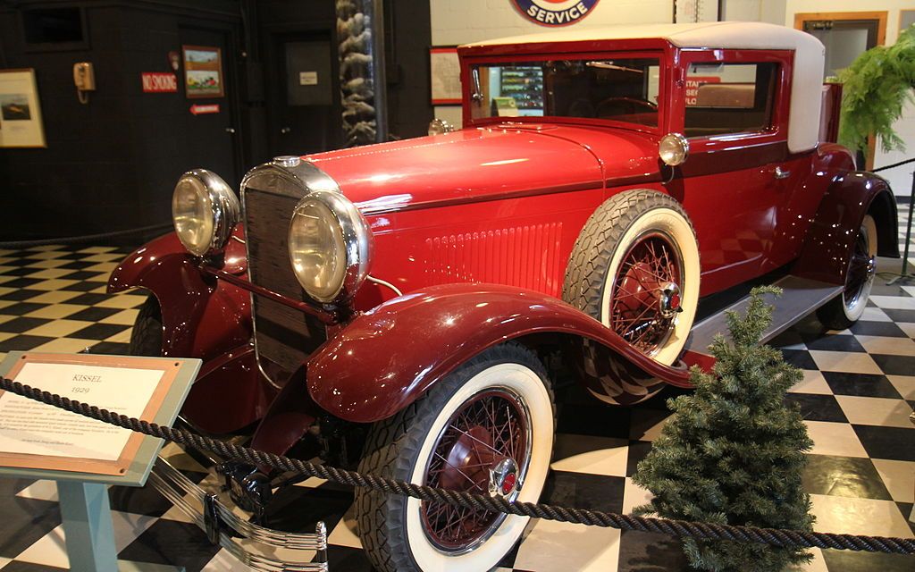 Kissel vehicle displayed in Wisconsin Automotive Museum